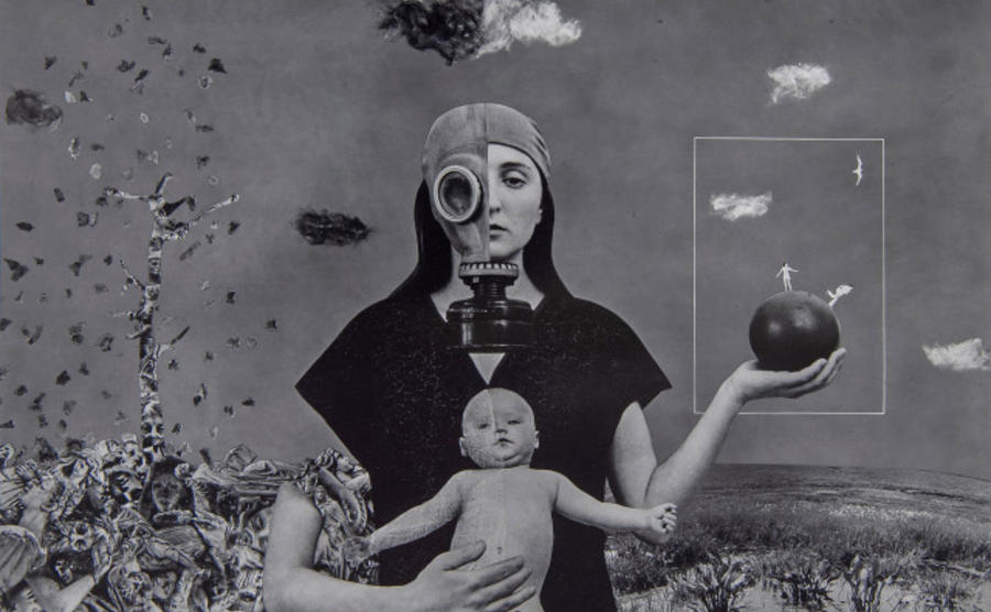Evgeniy Pavlov, Alternative, 1985, tirage gélatino-argentique, collage. Courtesy : Galerie Alexandra de Viveiros